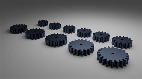 gear generator stl|design gears for 3d printing.